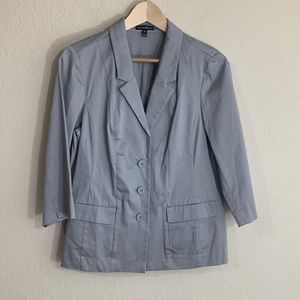 Fashion bug women’s business suit jacket with pockets and cinched waste size 8